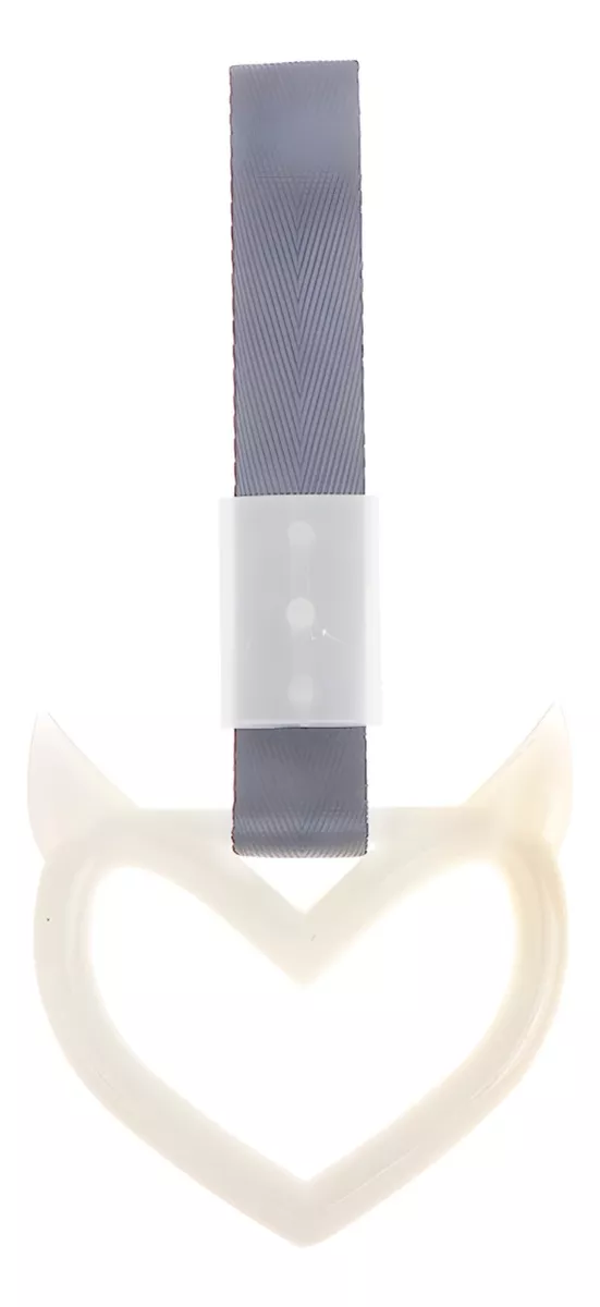 COLGANTE ANILLO TSURIKAWA CORAZÓN FLUOR MANIJA CORREA D MANO - 1