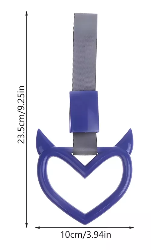 COLGANTE ANILLO TSURIKAWA CORAZÓN FLUOR MANIJA CORREA D MANO - 4