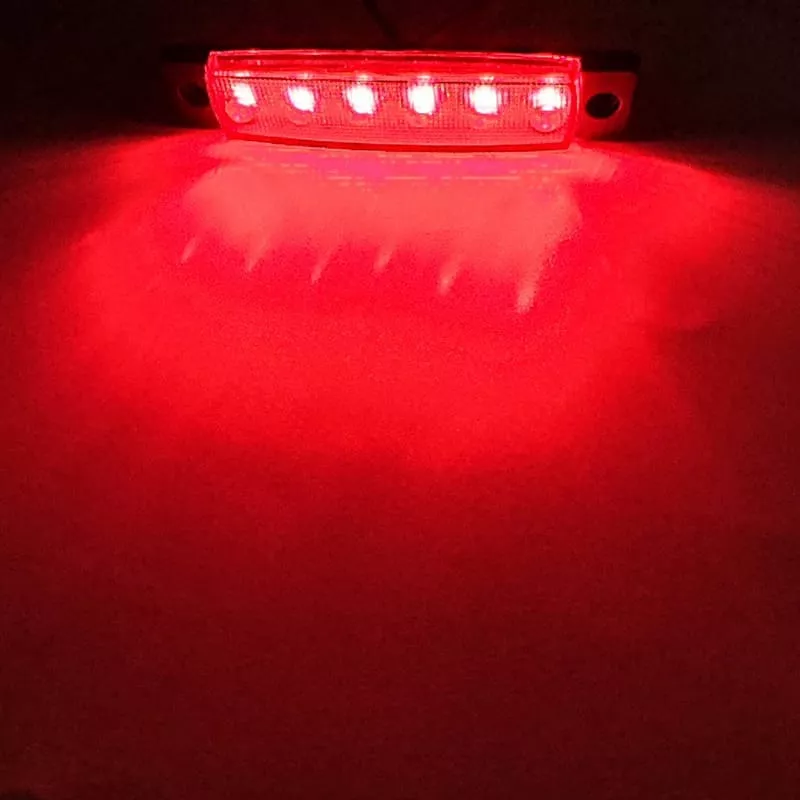 X10 LUZ LED DE TROCHA LATERAL POSICIÓN BIVOLTAJE 12-24V 6LED - 2
