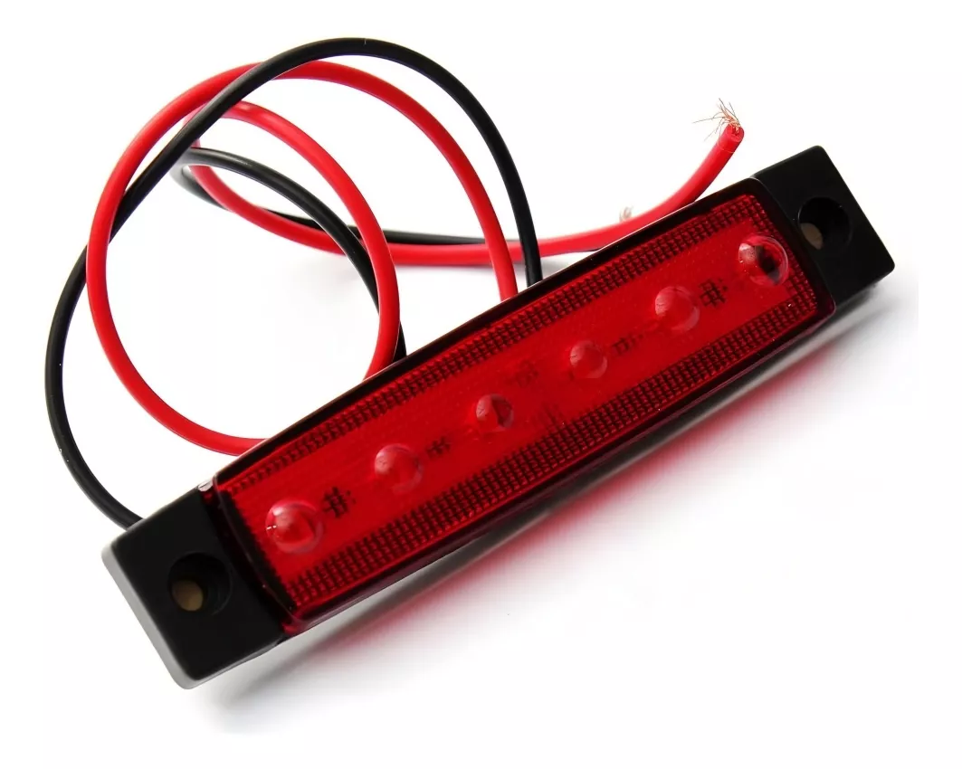 X10 LUZ LED DE TROCHA LATERAL POSICIÓN BIVOLTAJE 12-24V 6LED - 3