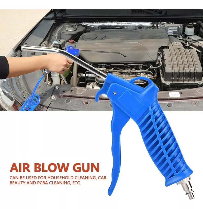 PISTOLA AIRE ADAPTADOR SOPLADORA MANGUERA 5M - 2