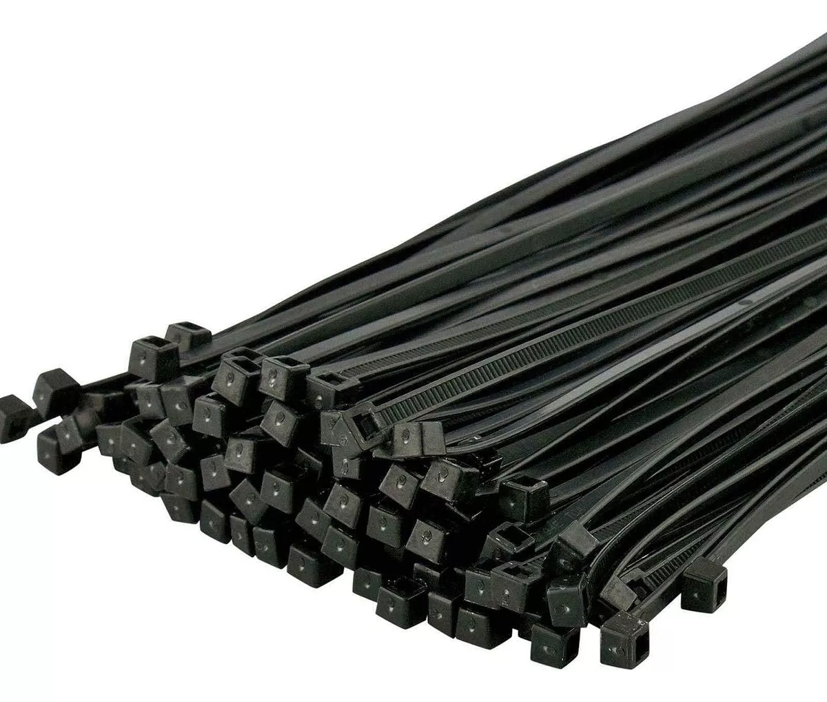 SET 100 AMARRAS PLÁSTICAS 4.8X200MM PRECINTO NYLON MULTIUSO - 3