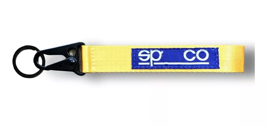 LLAVERO LANYARD DE MUÑECA ARO METÁLICO SP CINTA DE ARRASTRE - 1