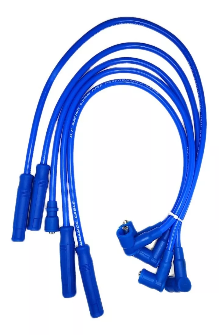 CABLES BUJÍA DE ALTA 9.8MM TUNING COMPETICIÓN UNIVERSAL AUTO - 1