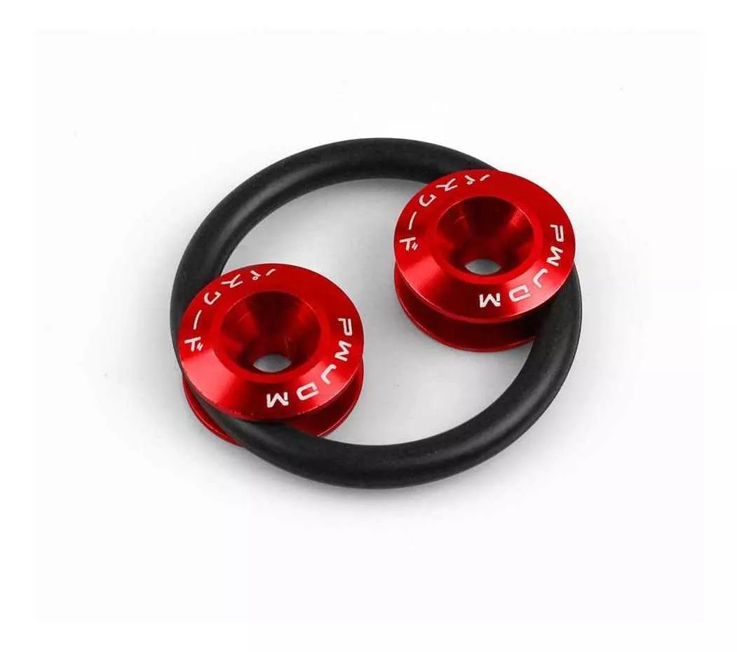 X4 SOPORTE PARACHOQUE RACING SUJETA ALUMINIO TUNING / R&C - 4