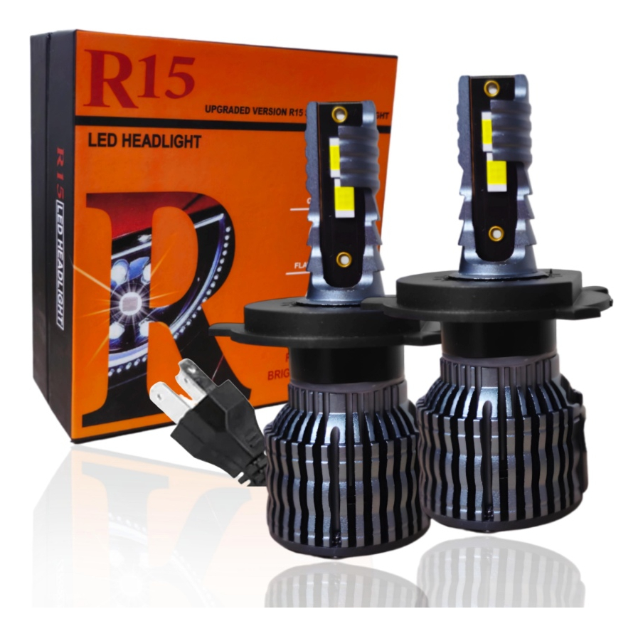 AMPOLLETA R15 TURBO LED RYC 28000LM LUZ POTENT 8/48V 9004 - 1