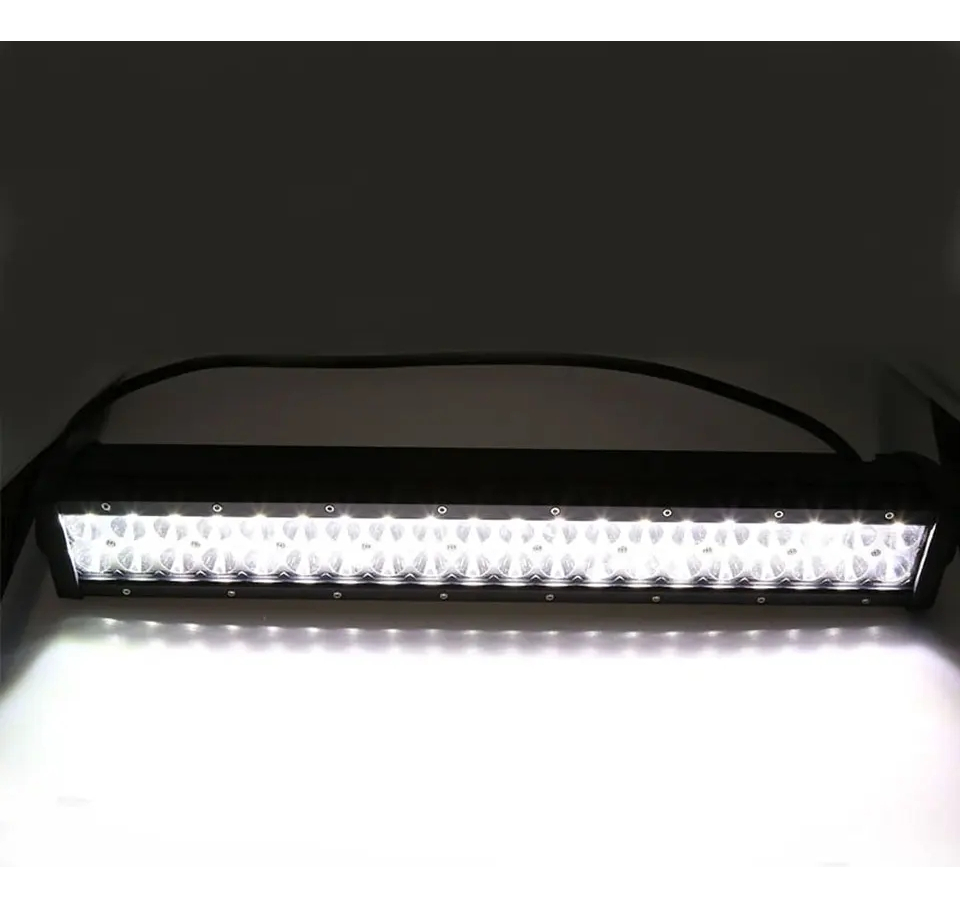 BARRA NEBLINERO LED BICOLOR BLANCO-AMBAR DESTELLANTE 120W - 8