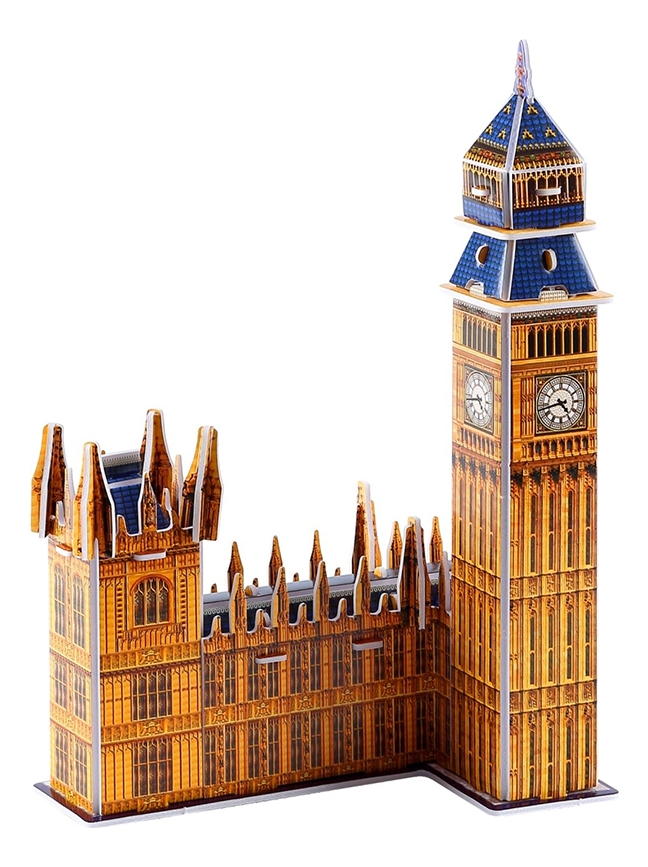 PUZZLE 3D -LONDON BIG BEN- 34 PIEZAS MINI ROMPECABEZA 3D - 2