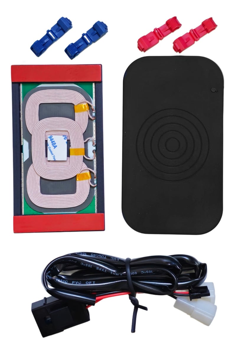 CARGADOR INALÁMBRICO DE AUTO NEMESIS UNIVERSAL PANEL TABLERO - 2