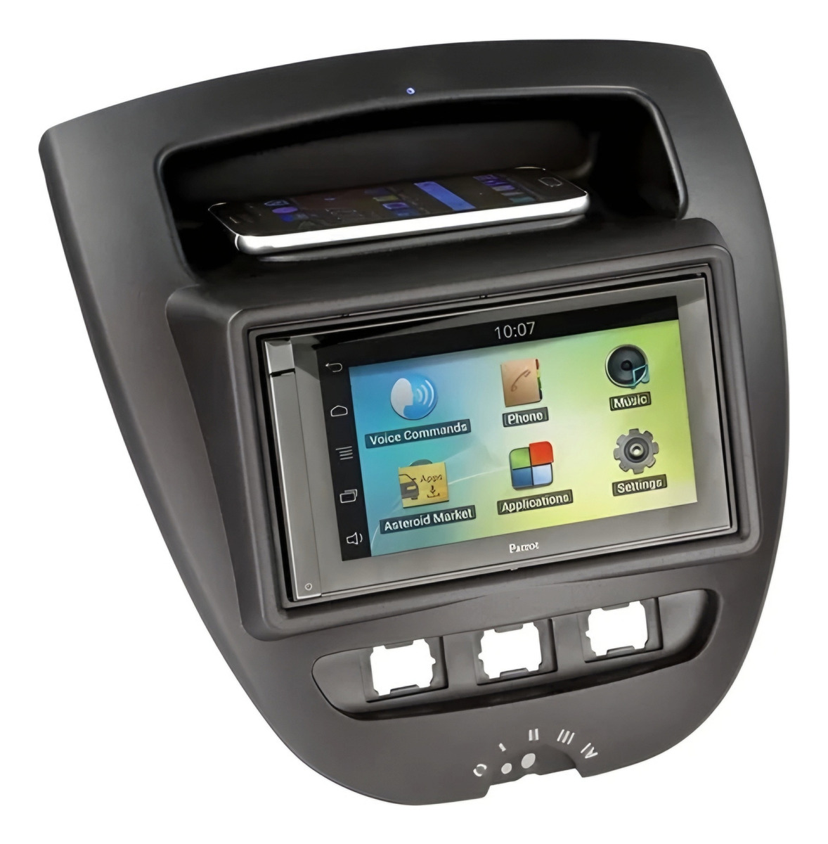 CARGADOR INALÁMBRICO DE AUTO NEMESIS UNIVERSAL PANEL TABLERO - 7