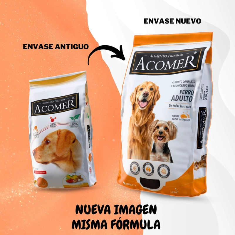 ALIMENTO SECO PERROS ADULTO ACOMER 18 KG - 2