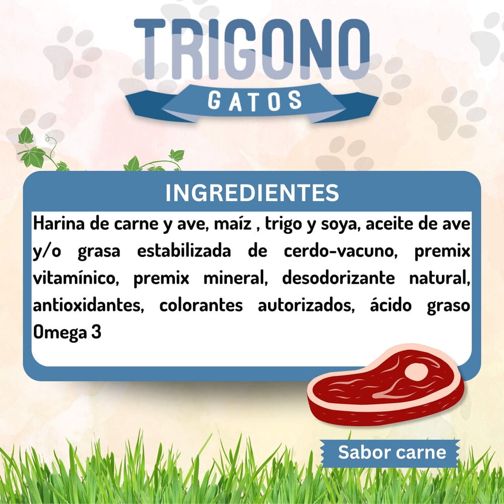 ALIMENTO SECO GATOS ADULTO TRIGONO 10 KG - 4