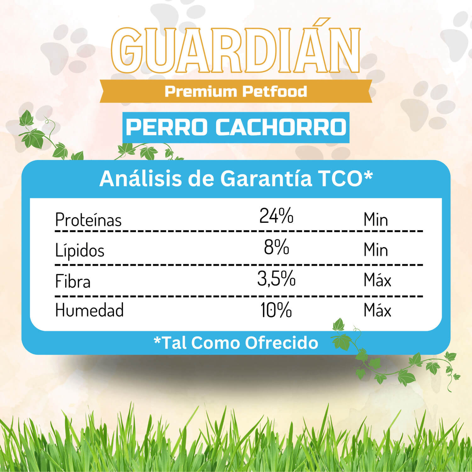 ALIMENTO SECO PERROS GATOS CACHORRO GUARDIAN SABOR CARNE 9 KG GUARDIÁN - 2