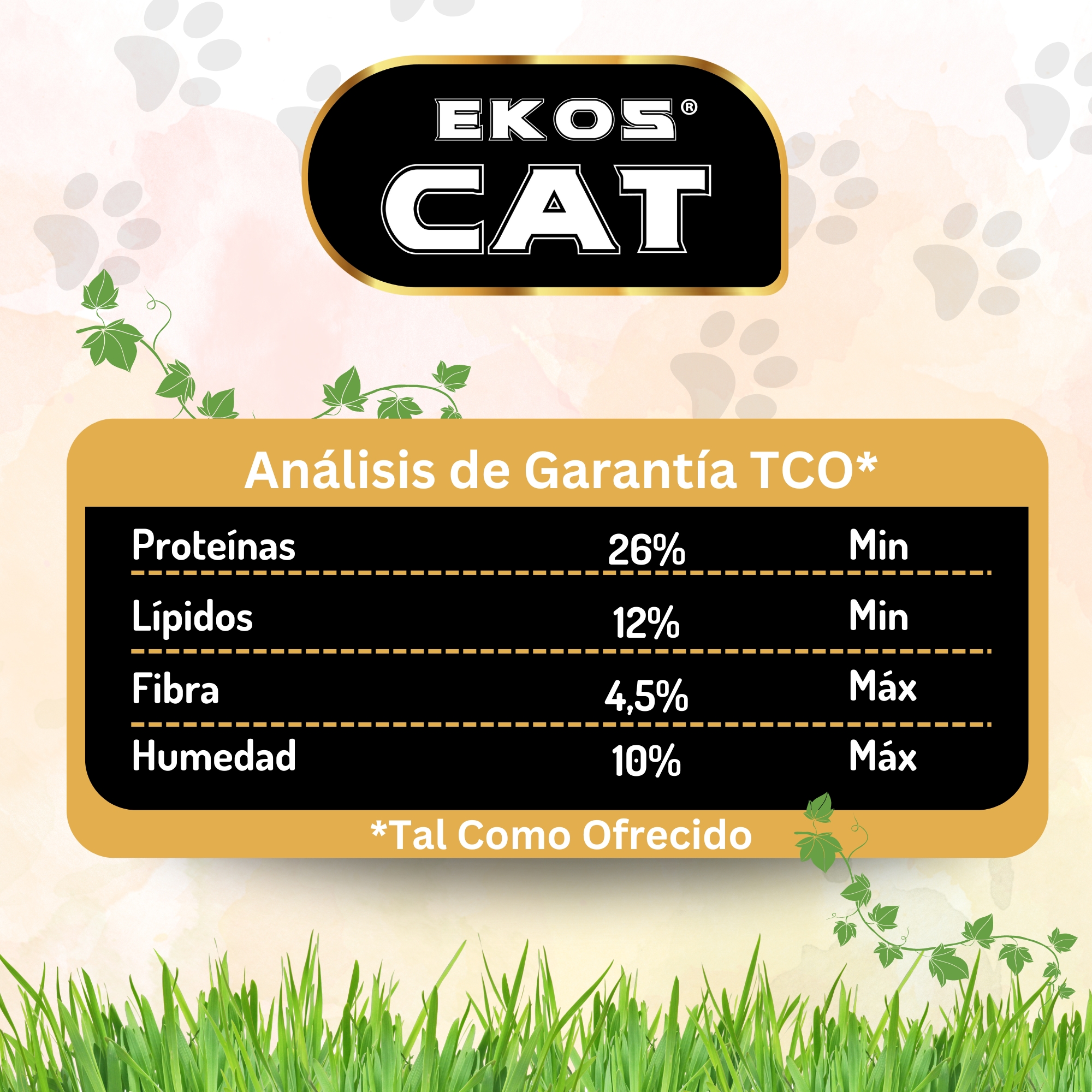 ALIMENTO SECO GATOS ADULTO EKOSCAT SABOR CARNE 16 KG - 3