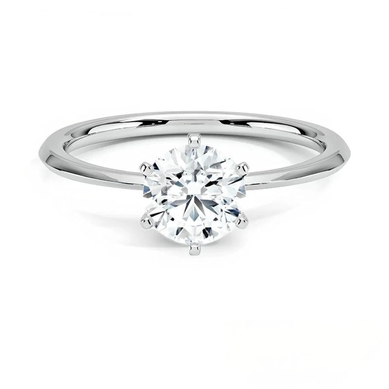 ANILLO SOLITARIO PETITE FIT DE 1.0 CT - 1