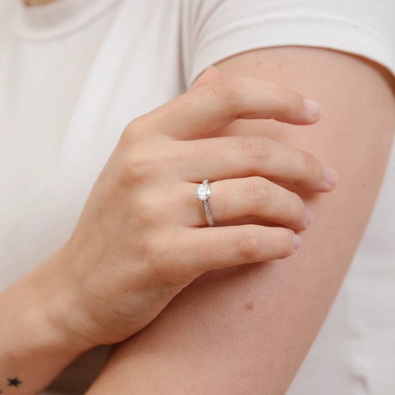 ANILLO DE COMPROMISO - ETERNAL - 5