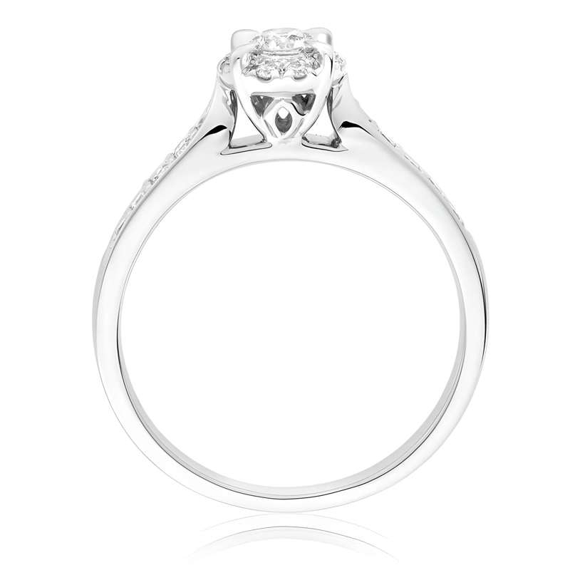 ANILLO DE COMPROMISO CON HALO - 3