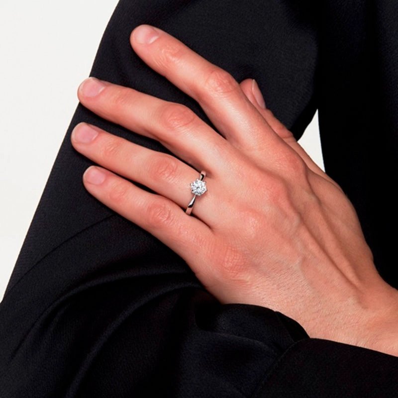 ANILLO CON BRILLANTE SOLITARIO DE 2.0 CT - 3