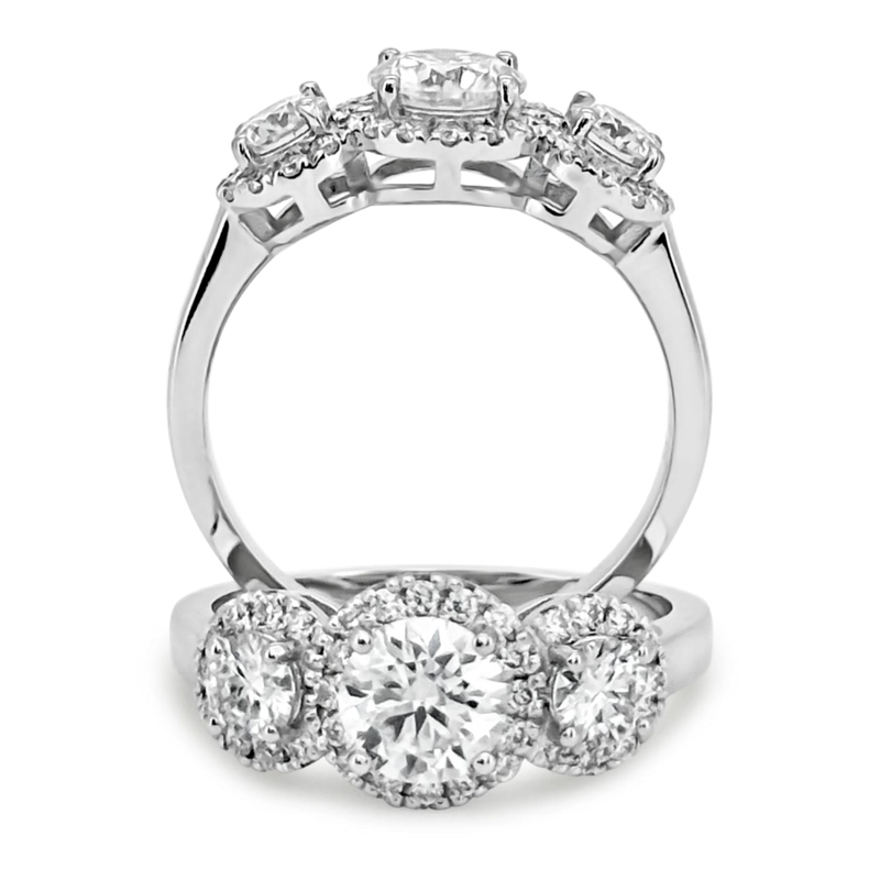 ANILLO DE COMPROMISO HALO TRINITY - 1