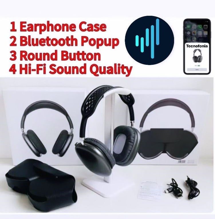 AUDIFONOS INALAMBRICOS HEADSETS MAX | AIRBUDS MAX COMPATIBLE CON IOS16 - 2