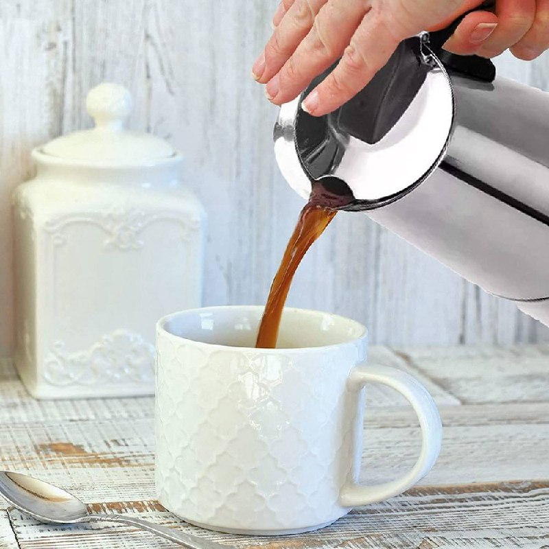 CAFETERA ITALIANA ESPRESSO HOME 6 TAZAS ACERO INOXIDABLE - 4