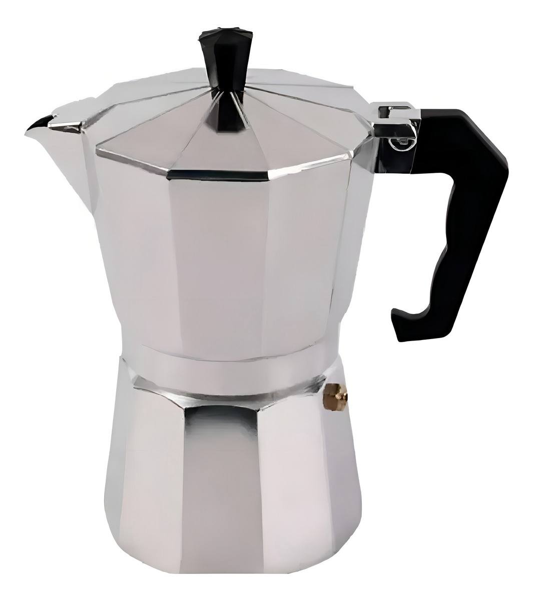 CAFETERA ITALIANA 3 TAZAS XPRESSO PORTATIL CAFE  GRIS - 2