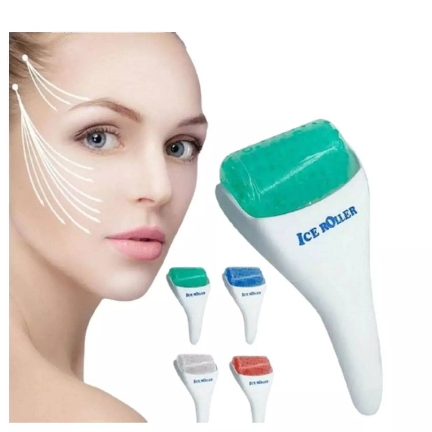 RODILLO ICE MASAJE FACIAL GEL FRIO - 1