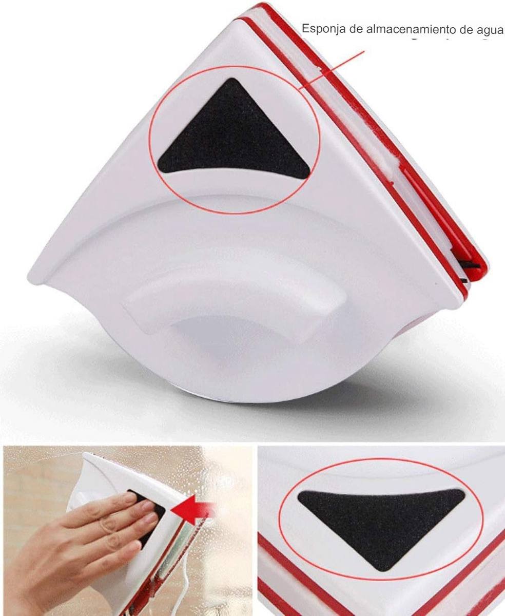 LIMPIA VIDRIOS MAGNETICO LIMPIADOR DE VIDRIOS VENTANAS HOGAR - 5