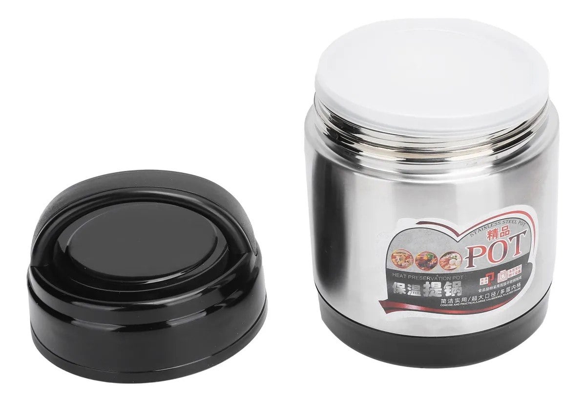 TERMO PARA COMIDA ACERO INOXIDABLE PORTATIL - 1