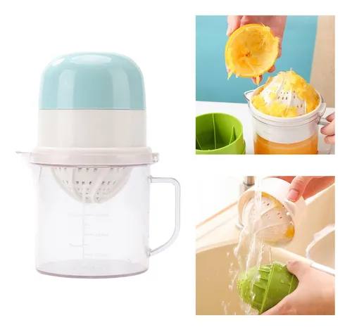 EXPRIMIDOR DE NARANJAS Y LIMONES MANUAL VASO TRANSPARENTE - 3