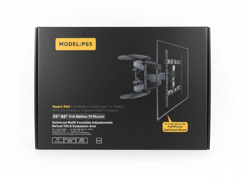 BRAZO ARTICULADO BASE TV UNIVERSAL SOPORTE 55-85 NEGRO - 3