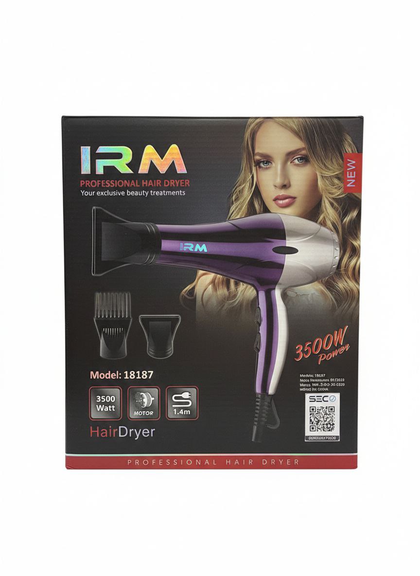 SECADOR DE CABELLO 3500W MODELO 18187 - 3