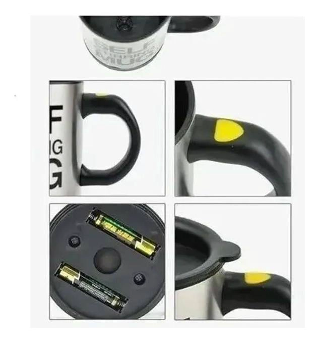 TAZON REVOLVEDOR AUTOMATICO ELE CTRICO COLOR PLATA - 4