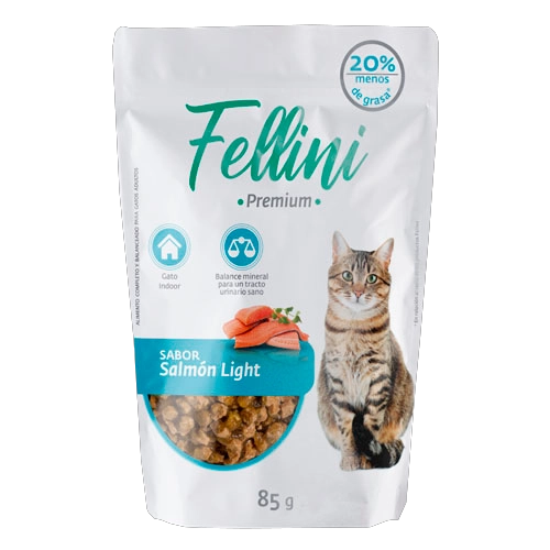 FELLINI SALMON LIGHT EN SALSA 85 GR - 1