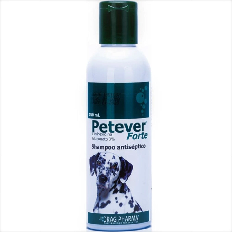 SHAMPOO PERROS DRAG PHARMA PETEVER FORTE 150 ML - 1