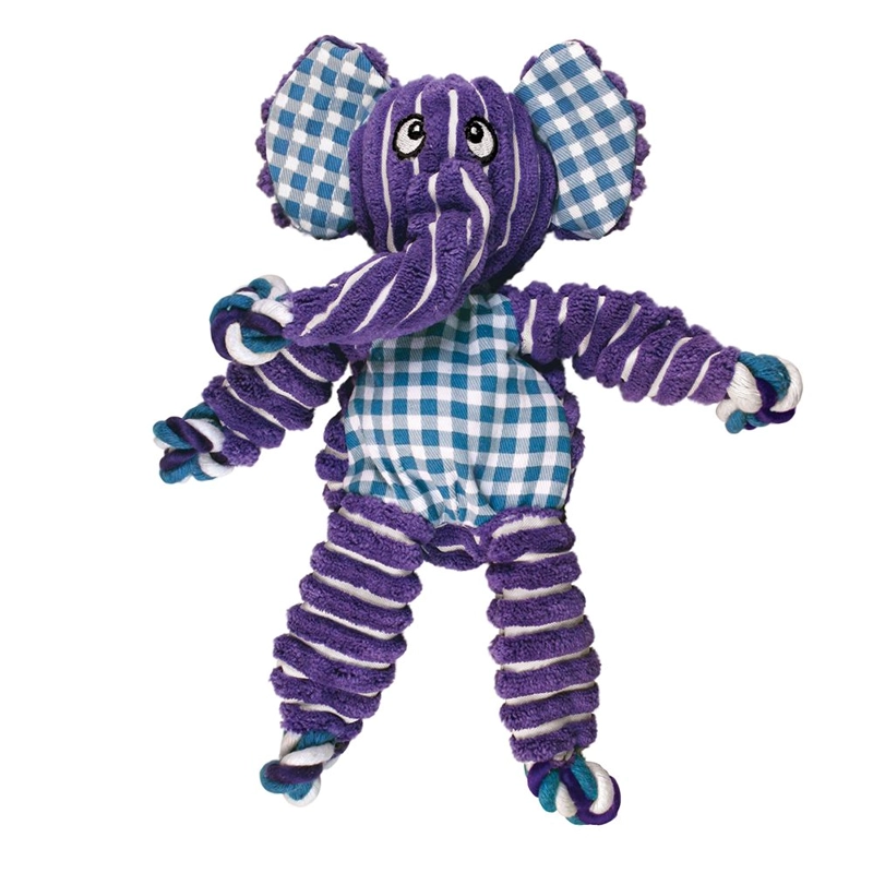 PELUCHE PERROS KONG FLOPPY KNOTS ELEFANTE S/M - 2