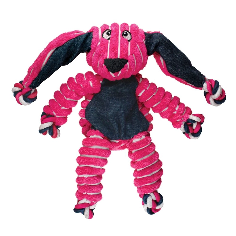PELUCHE PERROS KONG FLOPPY KNOTS CONEJITO M/L - 2