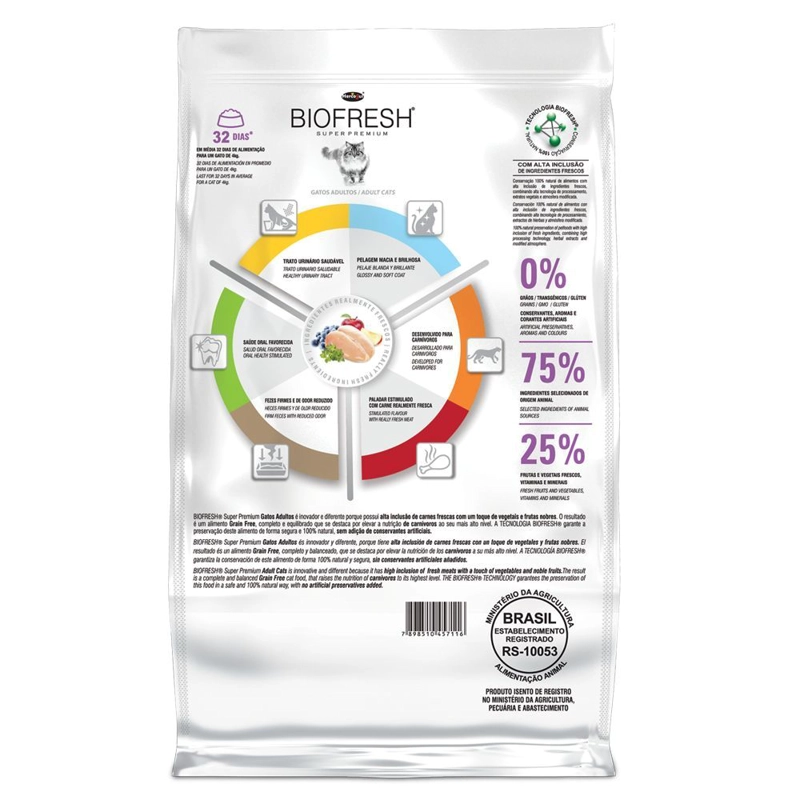 BIOFRESH GATO ADULTO 7,5 KG - 4