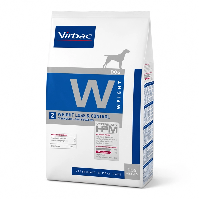 ALIMENTO SECO PERROS VIRBAC 3 KG HPM DOG 2 WEIGHT LOSS CONTROL - 1