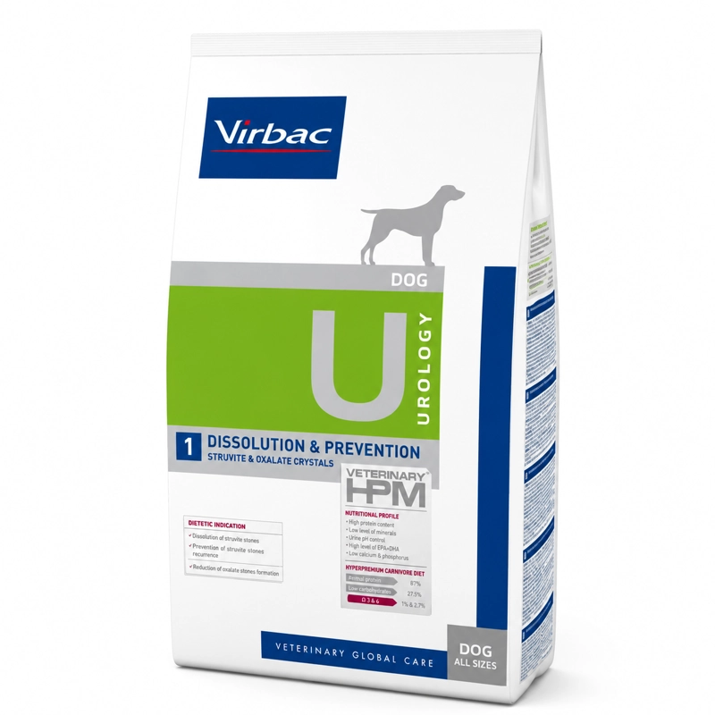 ALIMENTO SECO PERROS VIRBAC 3 KG HPM DOG UROLOGY DISSOLUTION PREVENTION - 1