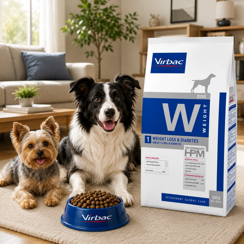 ALIMENTO SECO PERROS VIRBAC 12 KG HPM DOG 1 WEIGHT LOSS DIABETES - 5