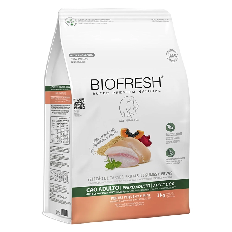 BIOFRESH ADULTO RAZA PEQUEÑA Y MINI 10 KG - 1