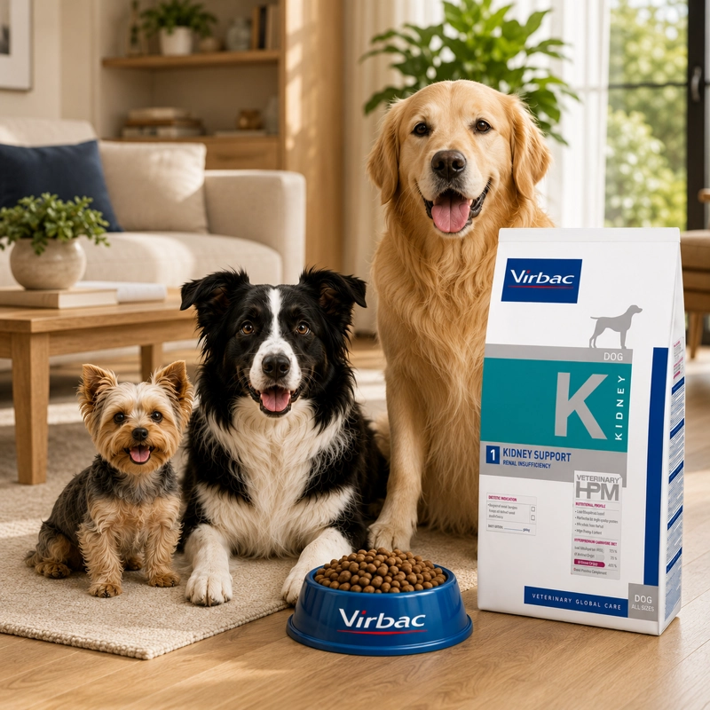 ALIMENTO SECO PERROS 3 KG HPM VIRBAC DOG KIDNEY SUPPORT - 5