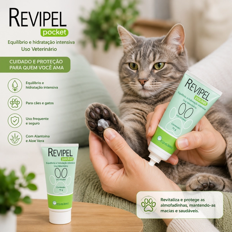 REVIPEL CREMA HIDRATANTE PARA NARIZ Y ALMOHADILLAS DE MASCOTAS - 4