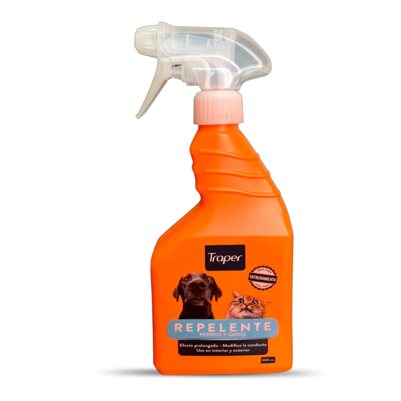 REPELENTE PARA PERROS Y GATOS LPU 500 ML TRAPER - 1