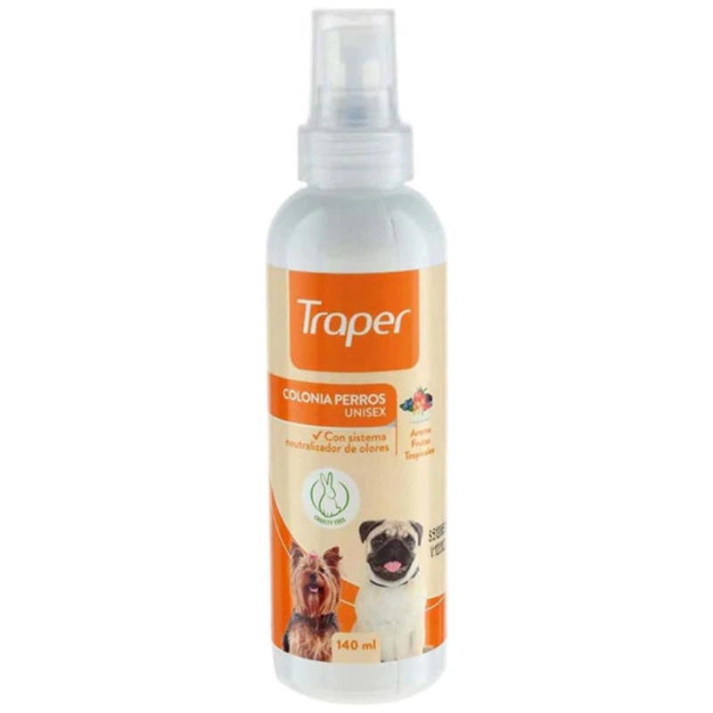 COLONIA PARA PERRO UNISEX TRAPER 140 ML - 1