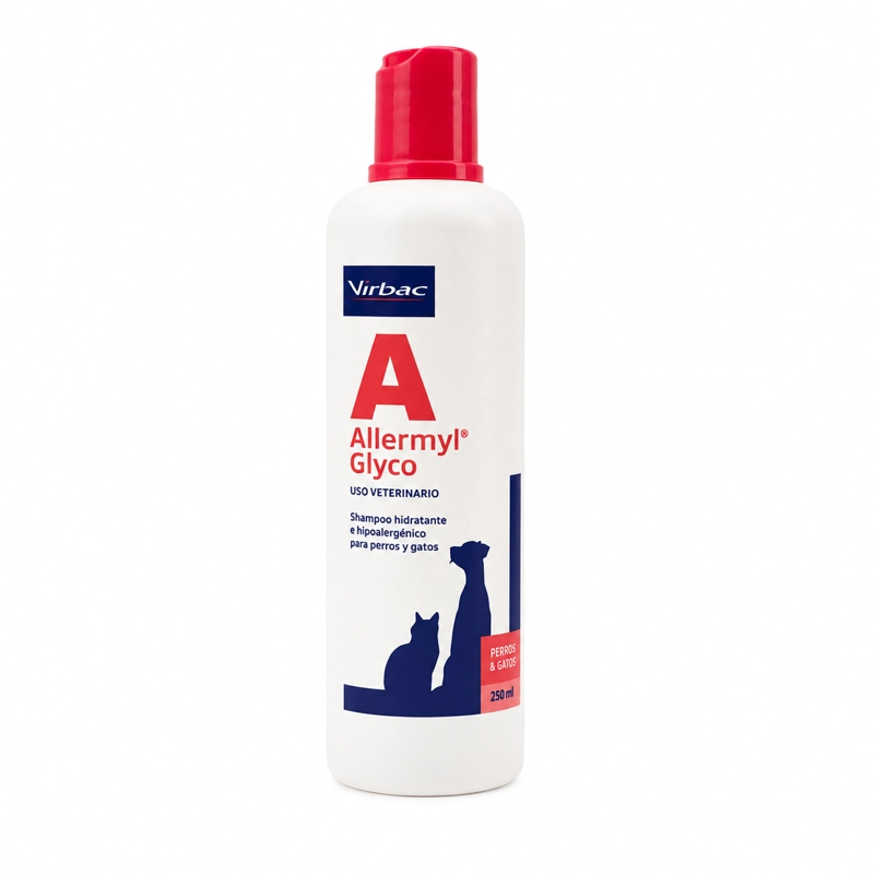 SHAMPOO PERROS VIRBAC ALLERMYL GLYCO 250 ML - 1