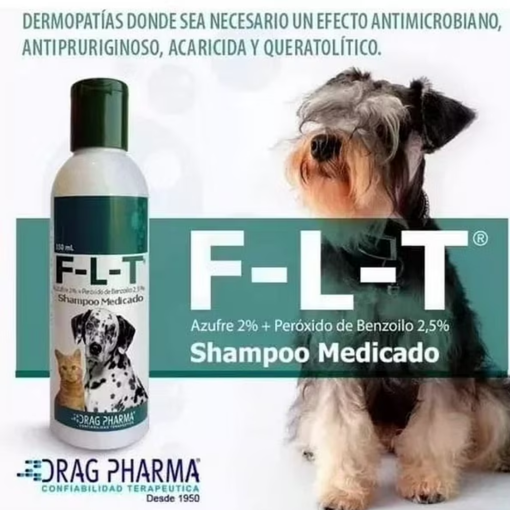 SHAMPOO PERROS GATOS DRAG PHARMA FLT 150 ML - 2