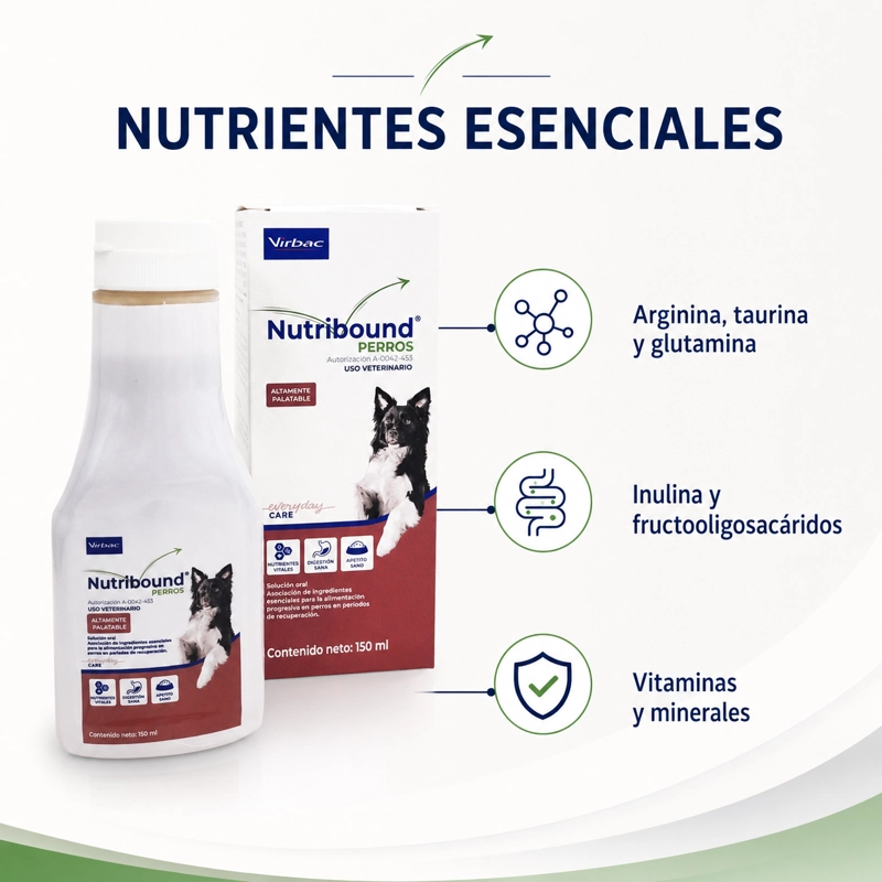SUPLEMENTO PERRO VIRBAC 150 ML NUTRIBOUND JARABE - 4