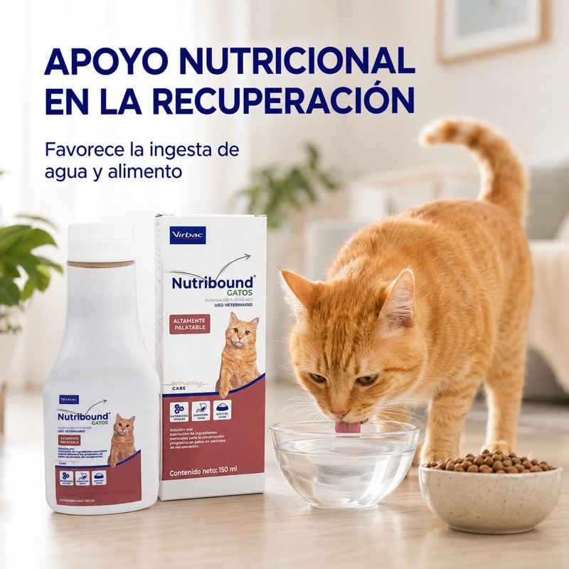 SUPLEMENTO GATO VIRBAC 150 ML NUTRIBOUND JARABE - 4